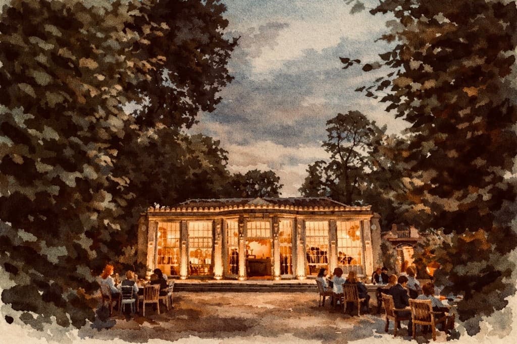 The Orangery, Newby Hall - reception venue